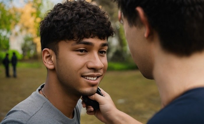 low taper fade edgar haircut