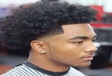 Low Taper Fade Straight Hair