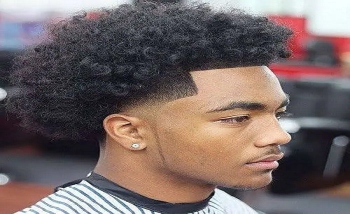 Low Taper Fade Straight Hair