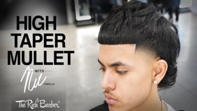 taper mullet fade