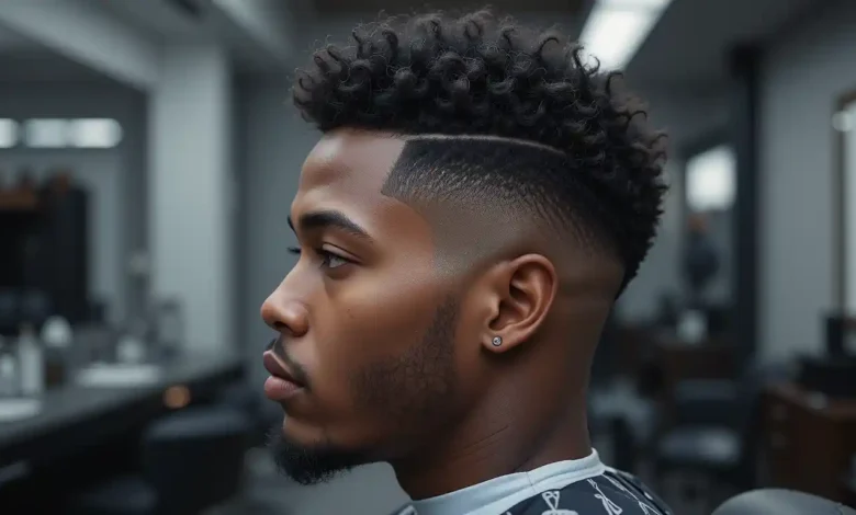 The High Taper Fade A Stylish Choice for Black Men