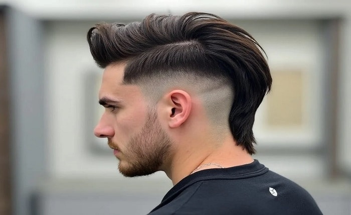 taper fade mullet